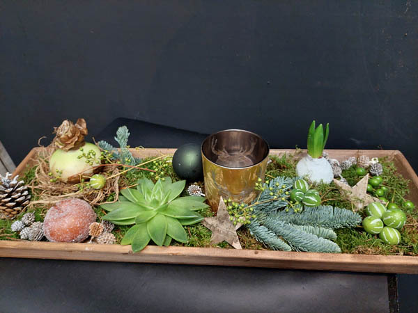 Houten dienblad Kerst Groot - Afbeelding 2